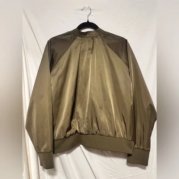 FREE PEOPLE Midnight Bomber Jacket - Moss Fall Winter Casual Trendy Chic - Picture 13 of 15